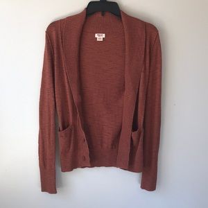 Burnt Orange Cardigan